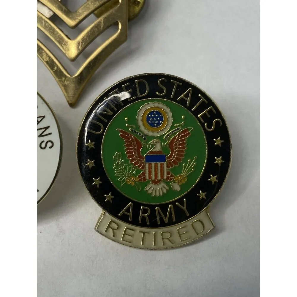 Sgt Pearl Harbor 82nd Airborne Military Insignia Badge US Army Pin LOT 7